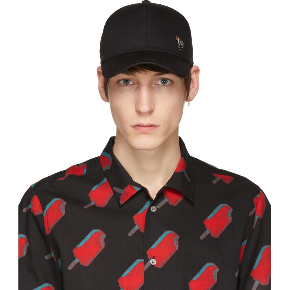paul smith zebra baseball cap