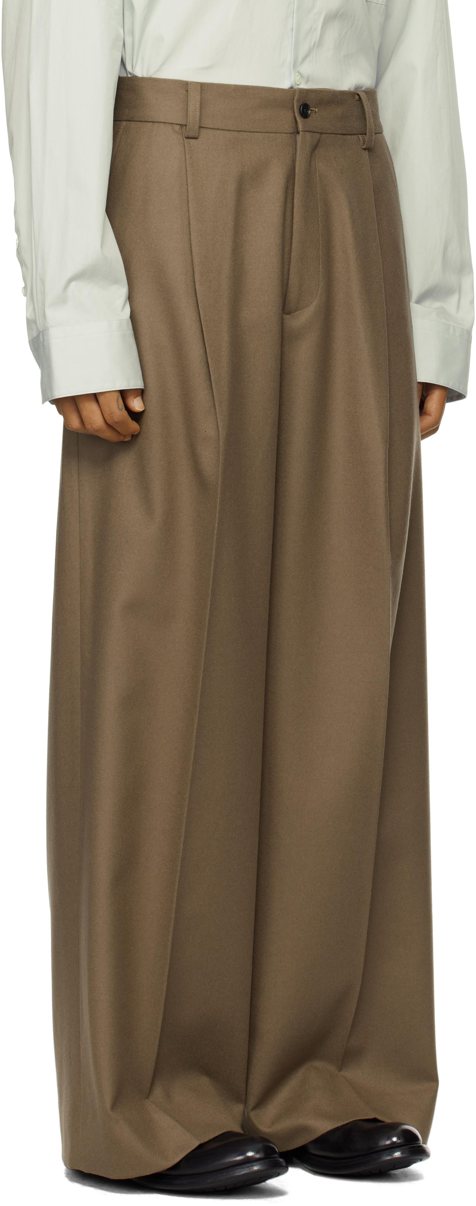 stein Extra Wide Trousers in Natural for Men | Lyst stein Extra Wide Trousers in Natural for Men | Lyst