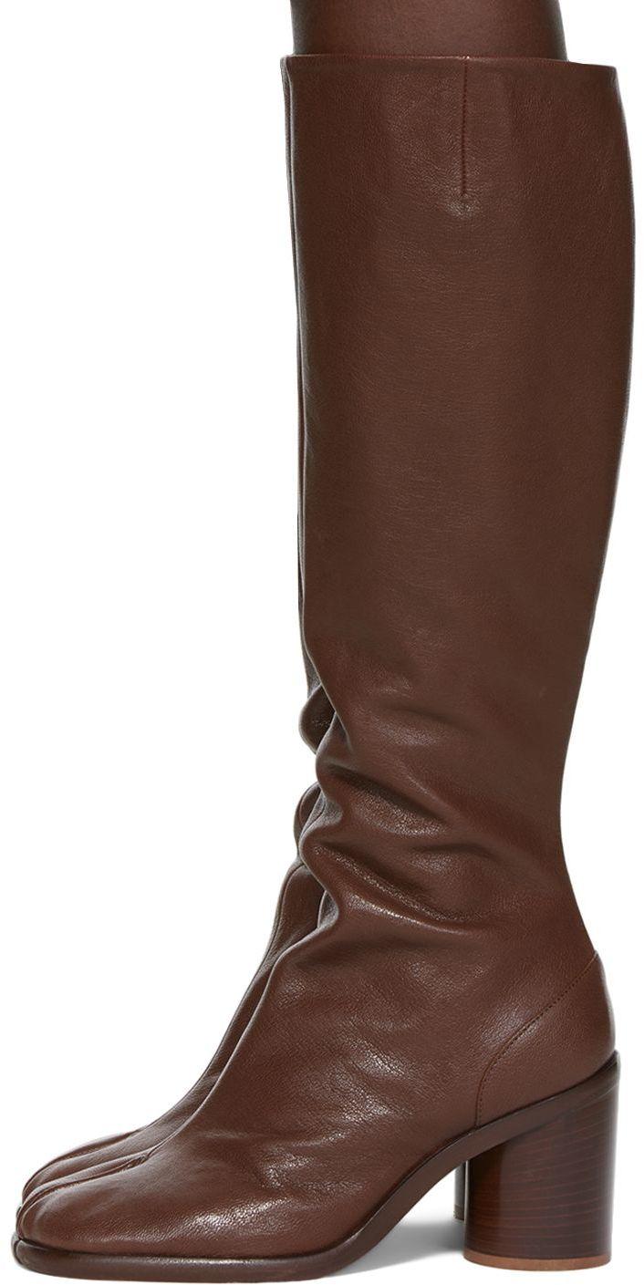 Calfskin tabi boots hotsell