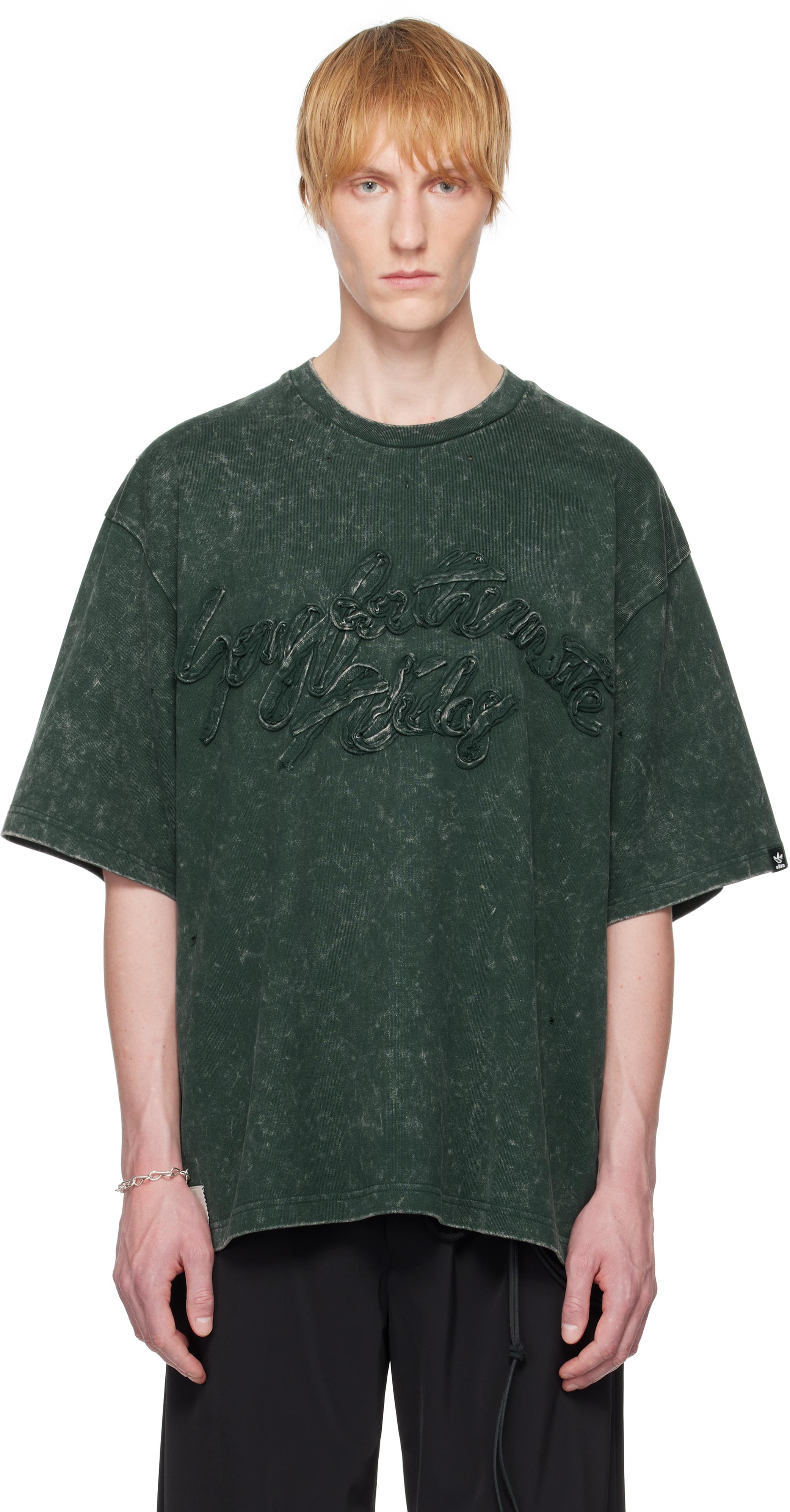 【関税込み】Song for the Mute グレー Dusty Foliage Tシャツ Song For The Mute for Men | 7017 REIGN