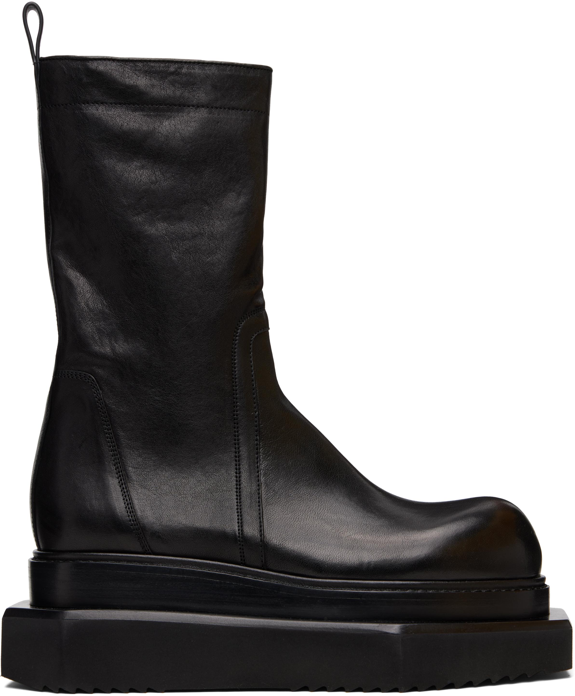 julius rick owens レザー ブーツ メンズ Rick Owens ブーツ (カジュアル) | オンラインセールは