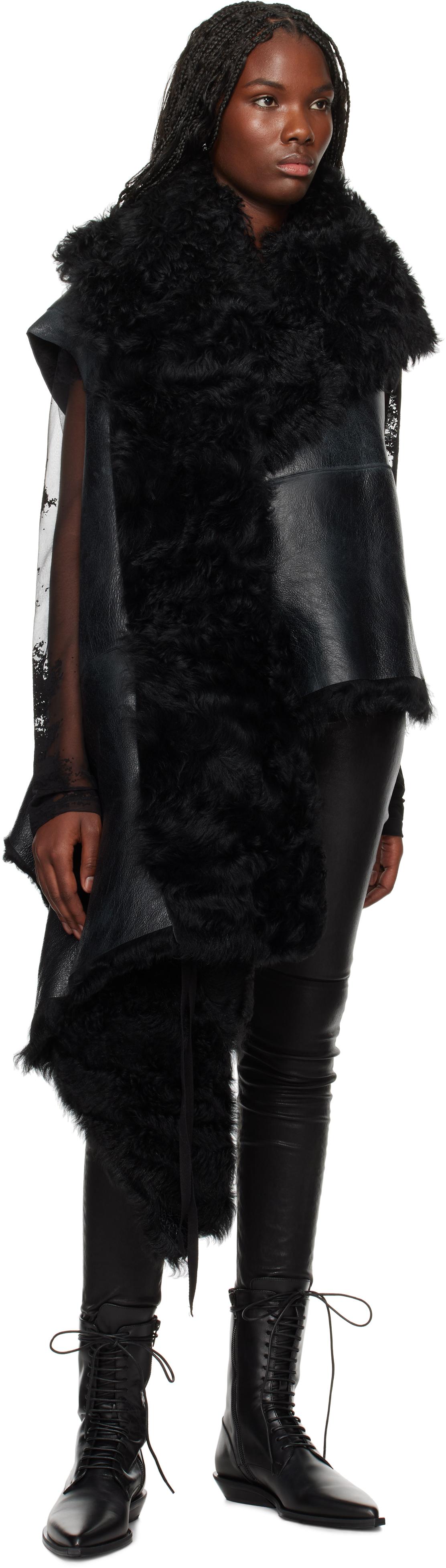 Ann Demeulemeester レディース ブラック Svea アシンメトリー Ann Demeulemeester レディース ブラック Svea アシンメトリー