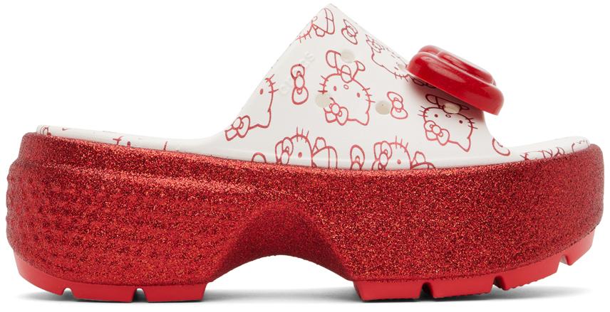 Chaussures Plateformes Hello Kitty Sur Mesure - Fait Main - Tailles Variables