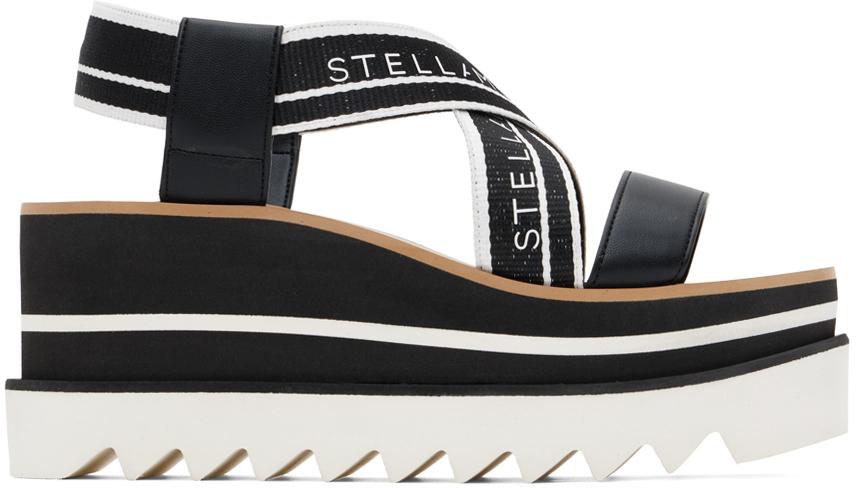 Stella McCartney レディース ブラック＆ホワイト Sneakelyse  