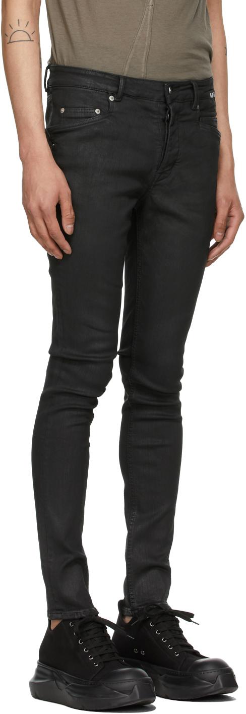 Rick Owens DRKSHDW Black Wax New Tyrone Cut Jeans for Men | Lyst