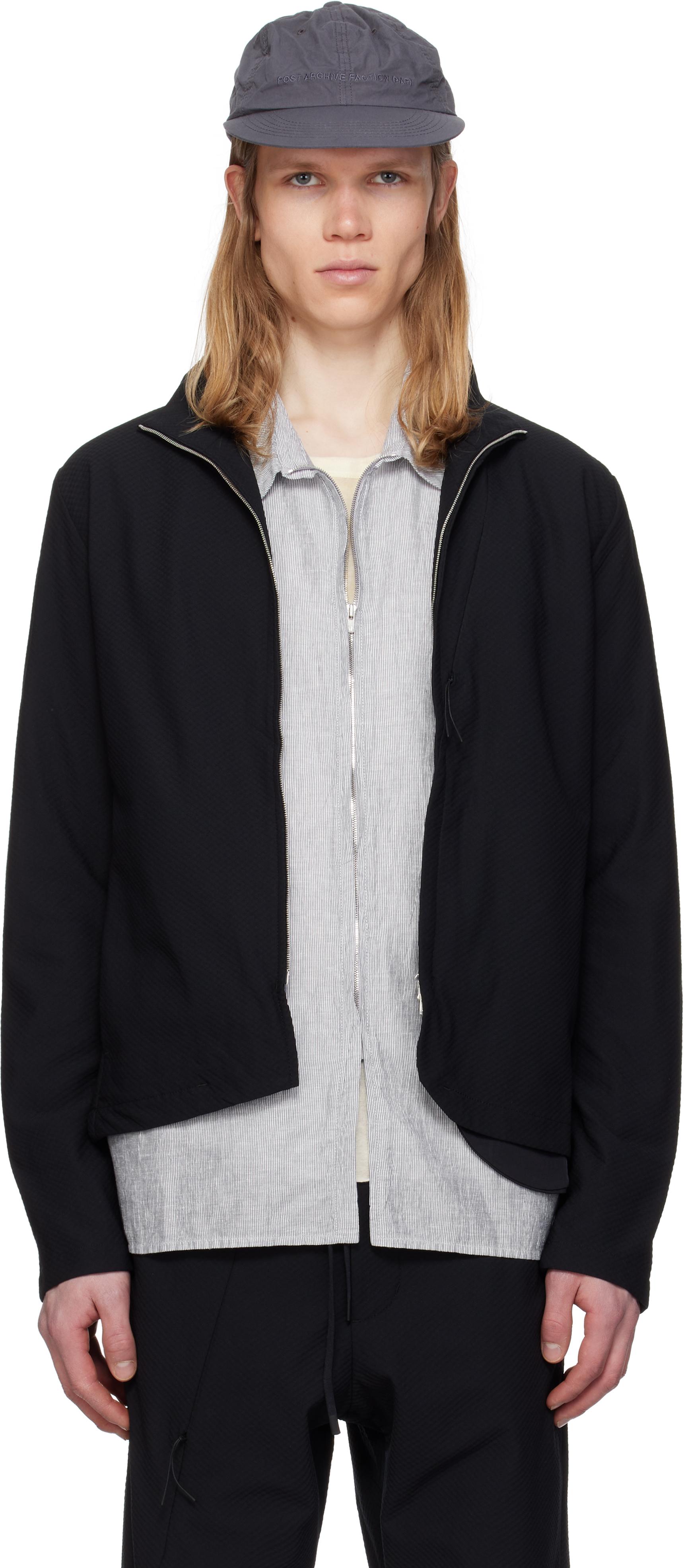 Post Archive Faction PAF 8.0 Right Track Jacket in Black for Men