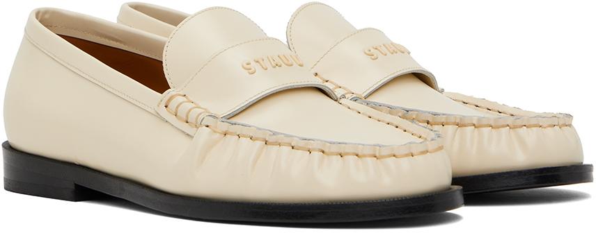 【関税込み】Staud オフホワイト Loulou ローファー STAUD オフホワイト Loulou ローファー ブラック | Lyst