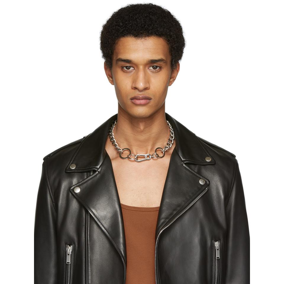 Martine Ali Silver Cuban Link Choker 