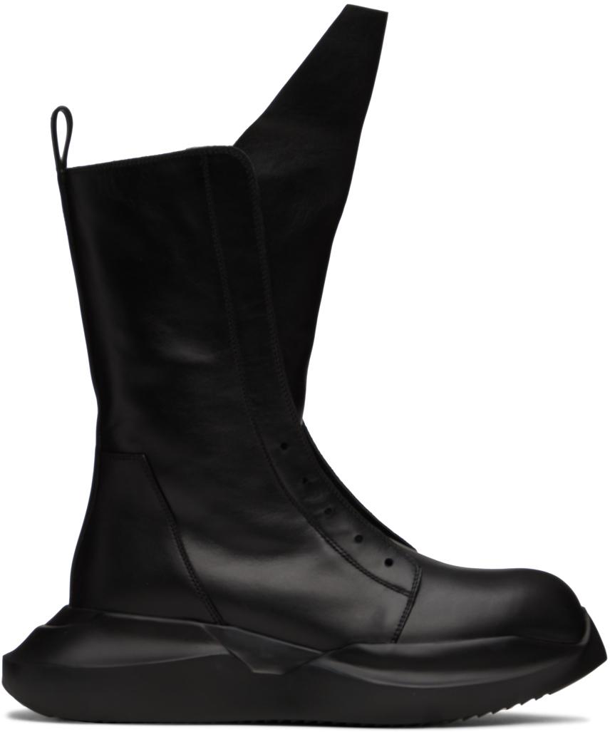 Rick Owens Geth Army Boots in Black for Men | Lyst UK