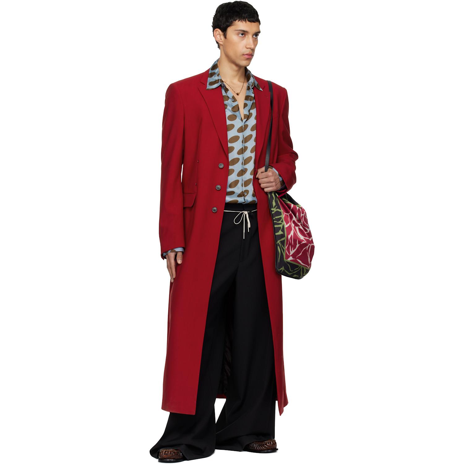 メンズ Dries Van Noten ロングコート & ウィンターコート