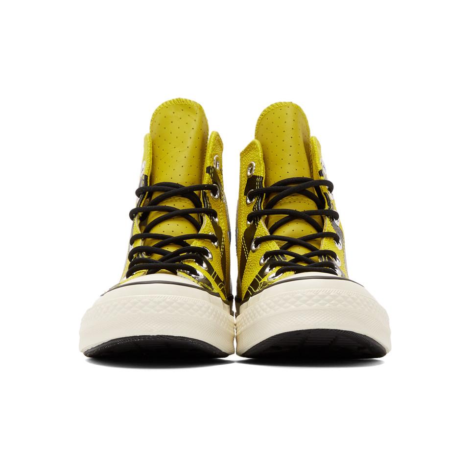 converse men yellow