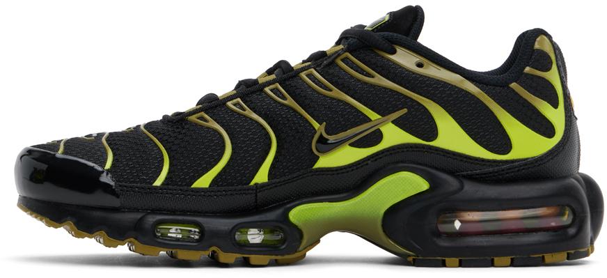 nike air max plus black red green yellow