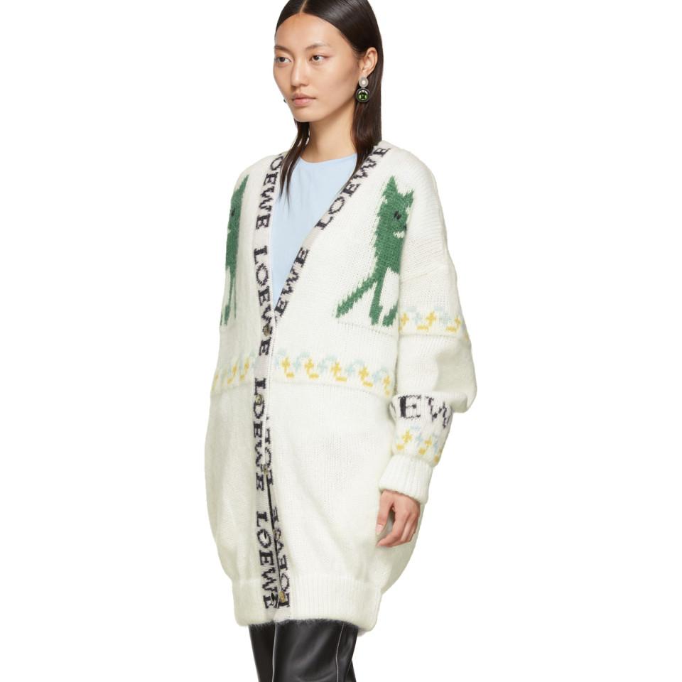loewe cardigan deer
