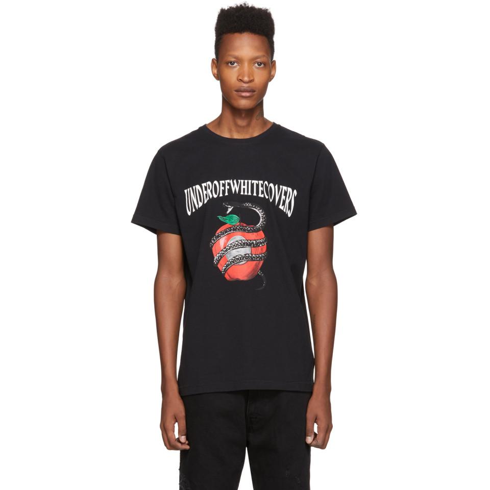 off white apple t shirt