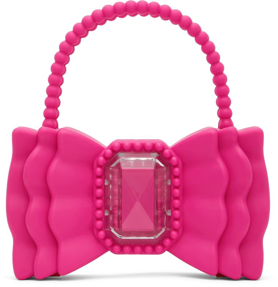 forBitches Rubber Pink Moulded Edition Bow Bag | Lyst
