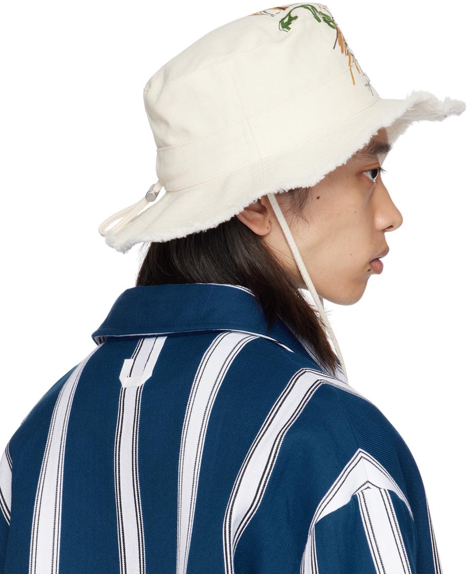 Jacquemus メンズ ブルー La Casaコレクション オフホワイト Le Bob 