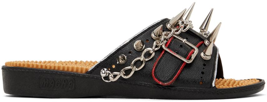 新品 24AW doublet PUNK MASSAGE SANDAL Doublet Punk Massage Sandals in Black for Men | Lyst
