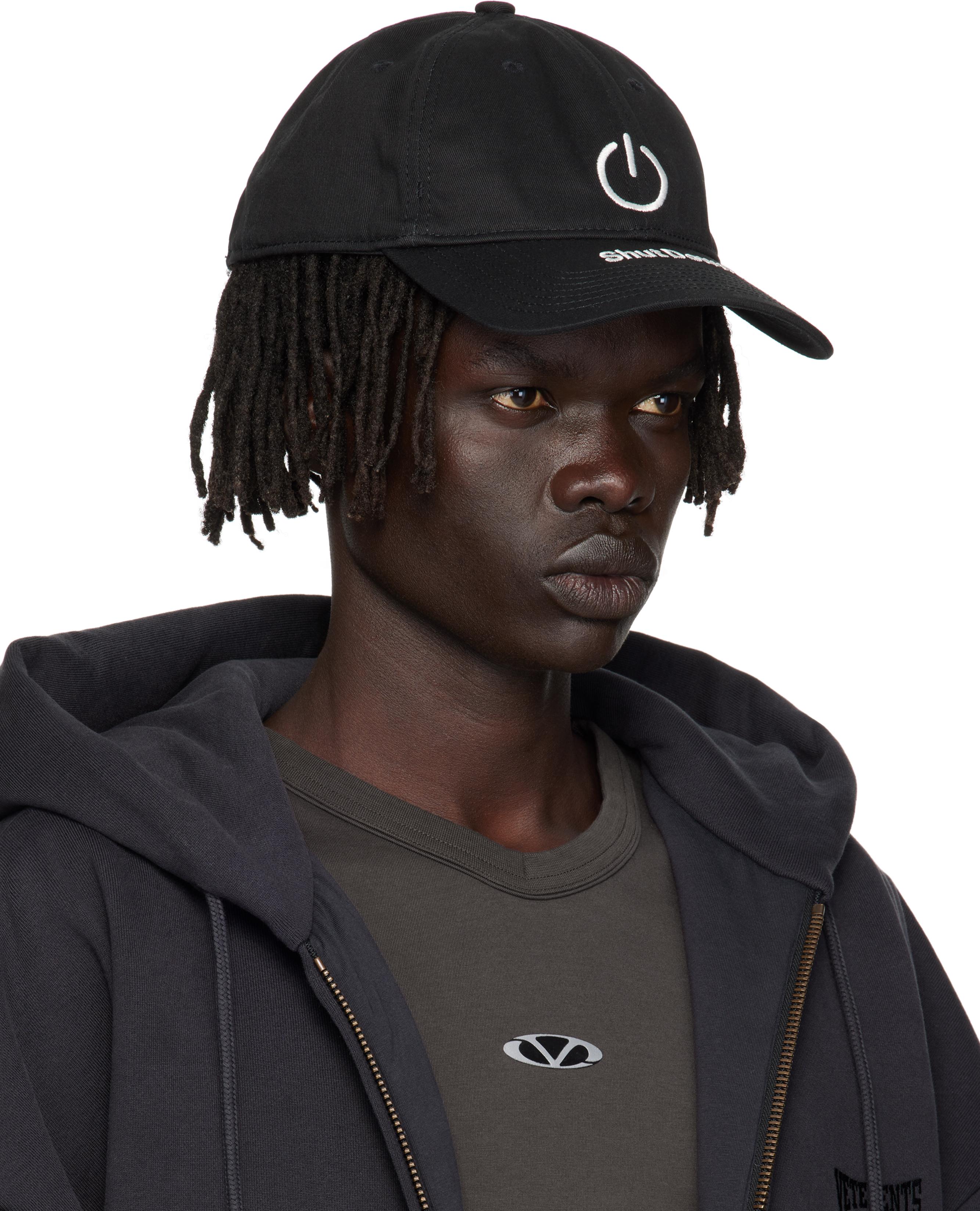 Vetements 'Shut Down' Cap in Black for Men | Lyst UK