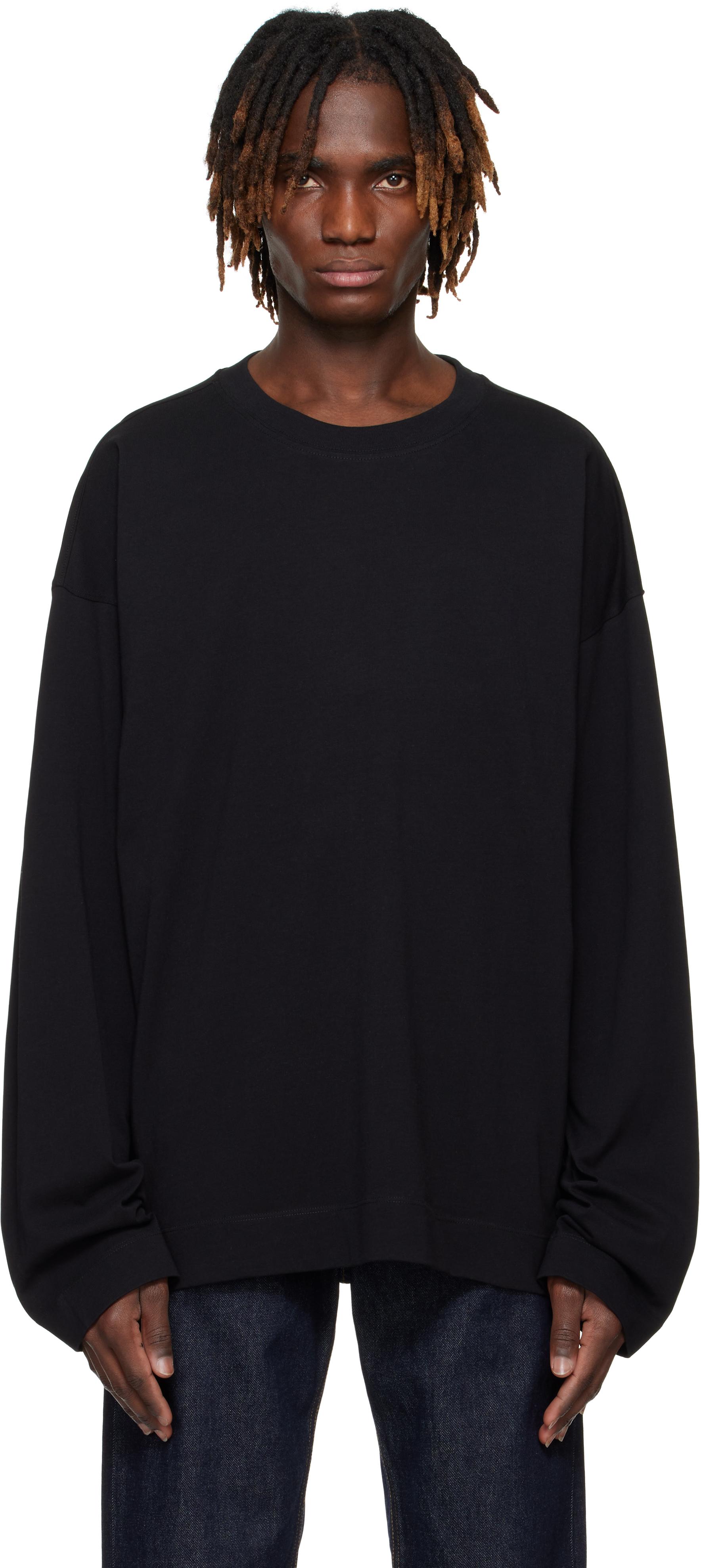 DRIES VAN NOTEN レイヤード 長袖Tシャツ SHOW 極美品】DRIES VAN NOTEN 登坂広臣着用 フェイクレイヤードロンT