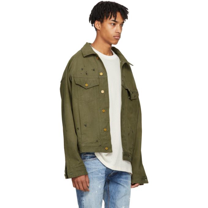 khaki selvedge denim