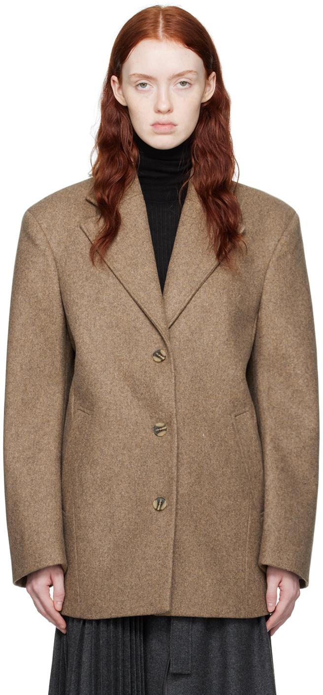 REMAIN Birger Christensen Women´s Natural Tan Boxy Jacket 