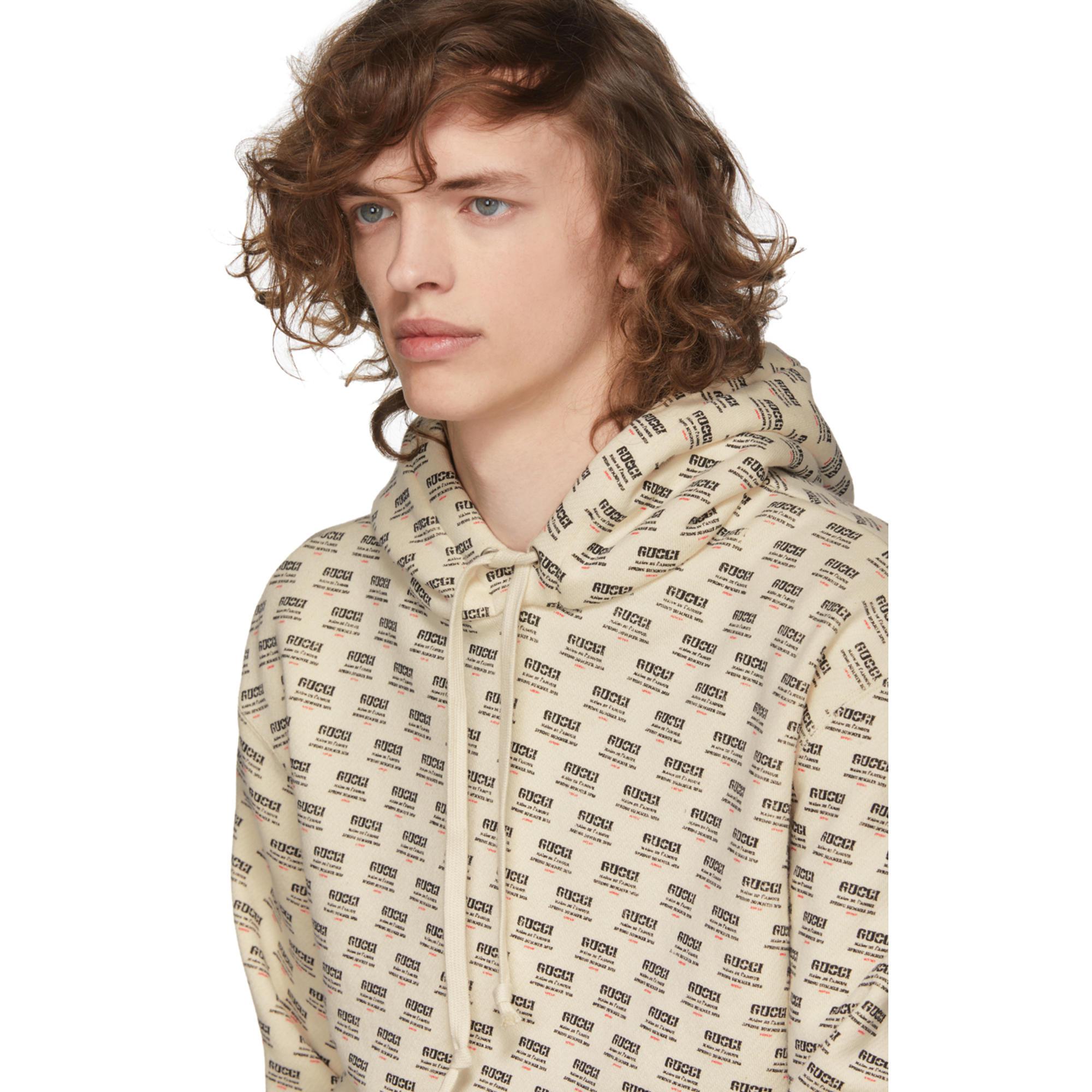 gucci stamp hoodie