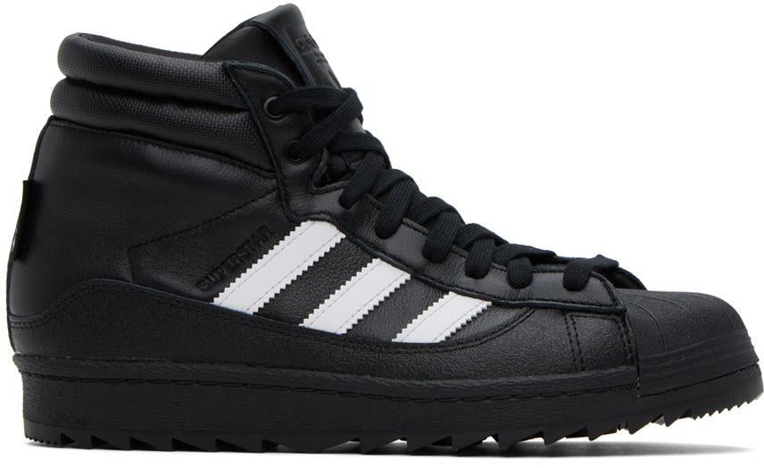 adidas Originals Black Superstar Gore-tex Winter Boots for Men | Lyst