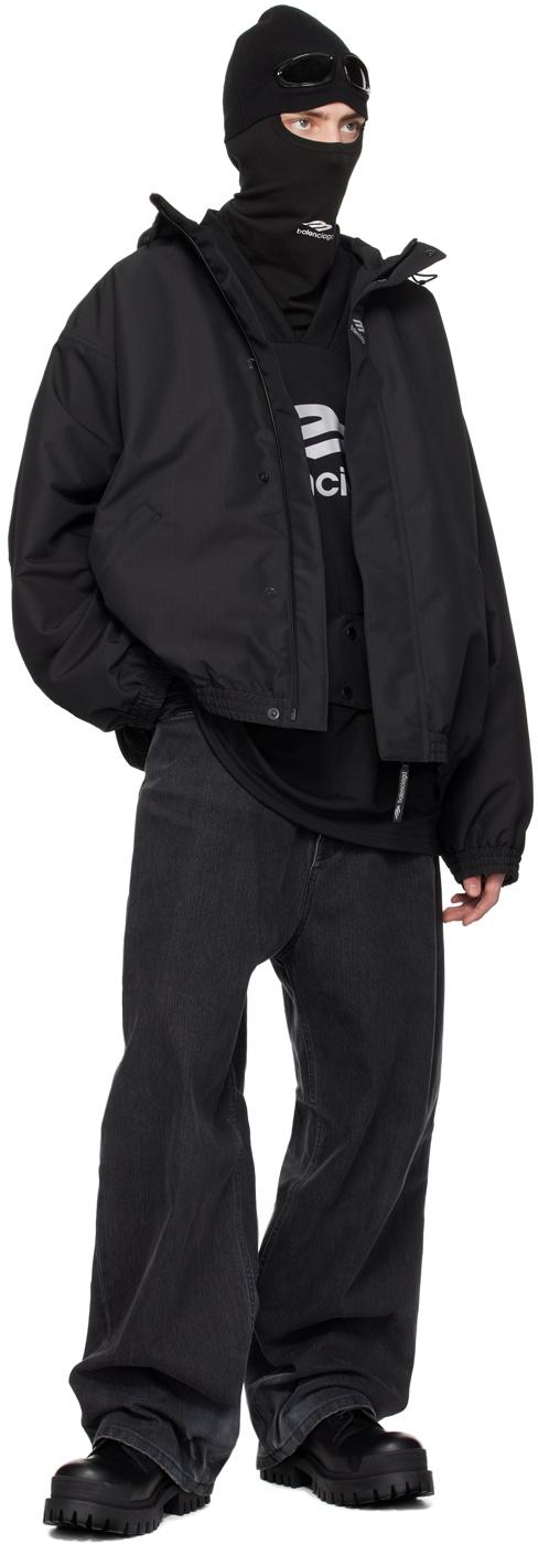 Balenciaga メンズ ブラック フェードジーンズ ジーンズ