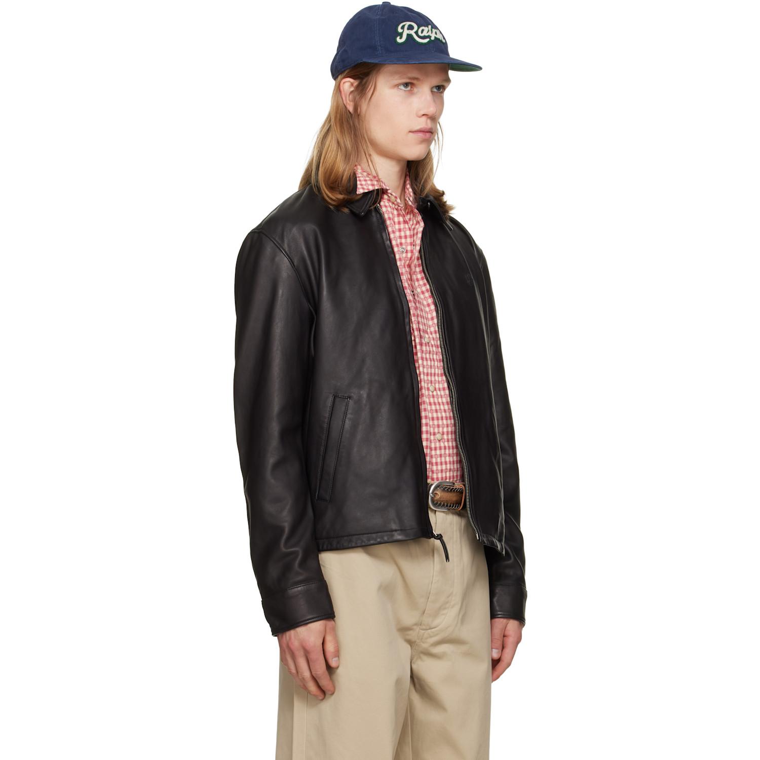 Polo Ralph Lauren Leather jackets for Men | Online Sale up to 30
