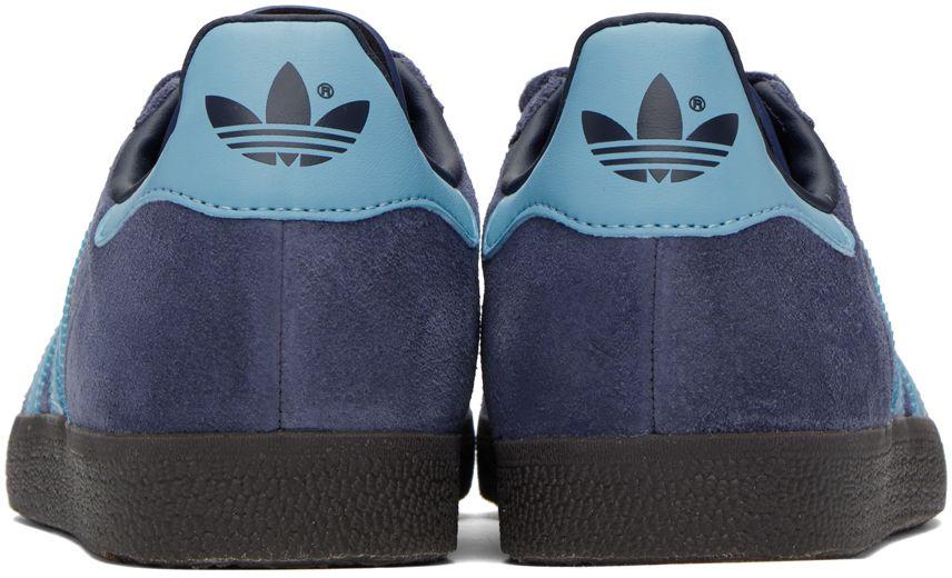 adidas Originals Navy Gazelle Sneakers in Blue | Lyst