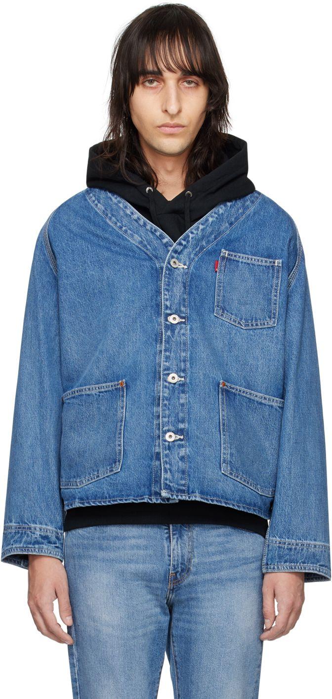 LEVI’S(R) UNION ENGINEER CARDIGAN　【M】 Union Engineer Cardigan - Dark Wash | Levi's® US