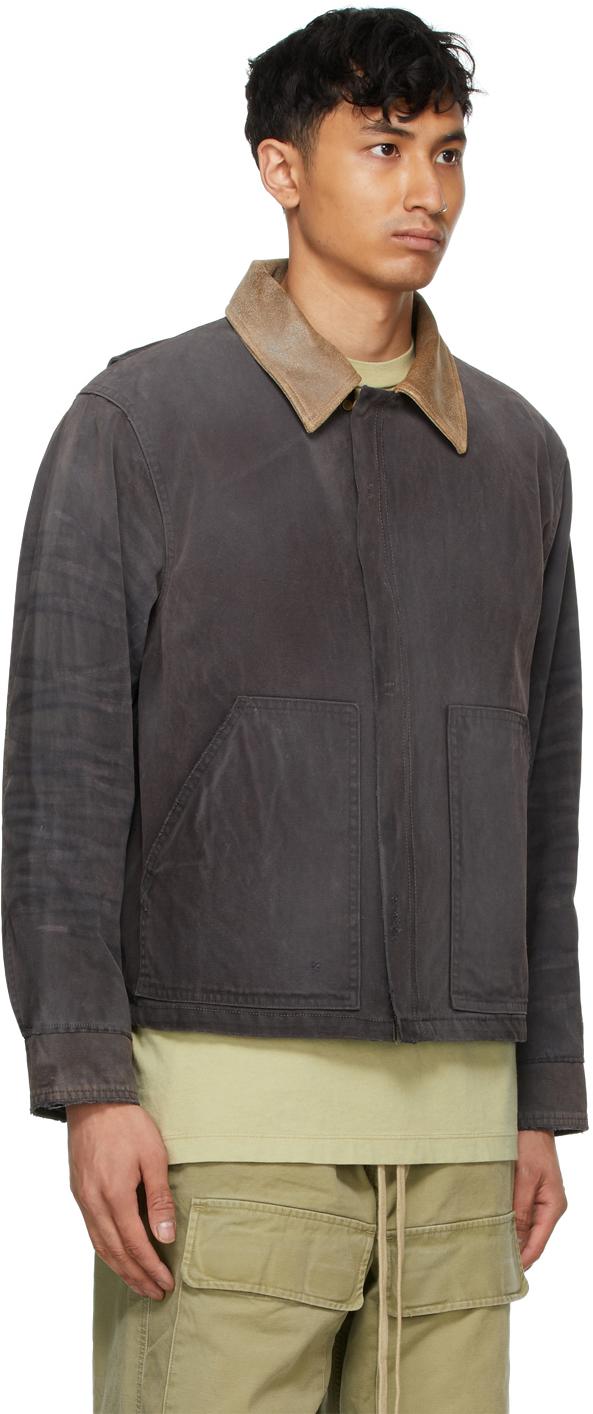 fear of god canvas work jacket