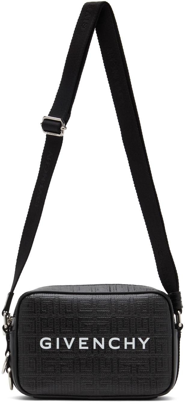 Givenchy X Disney® G-essentials Leather Camera Bag in Black for Men Mens Bags Messenger bags 