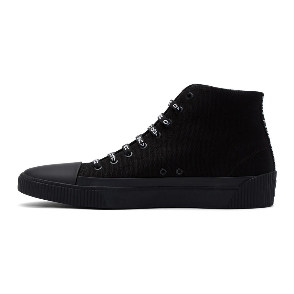 HUGO Black Zero Hito Sneakers for Men 