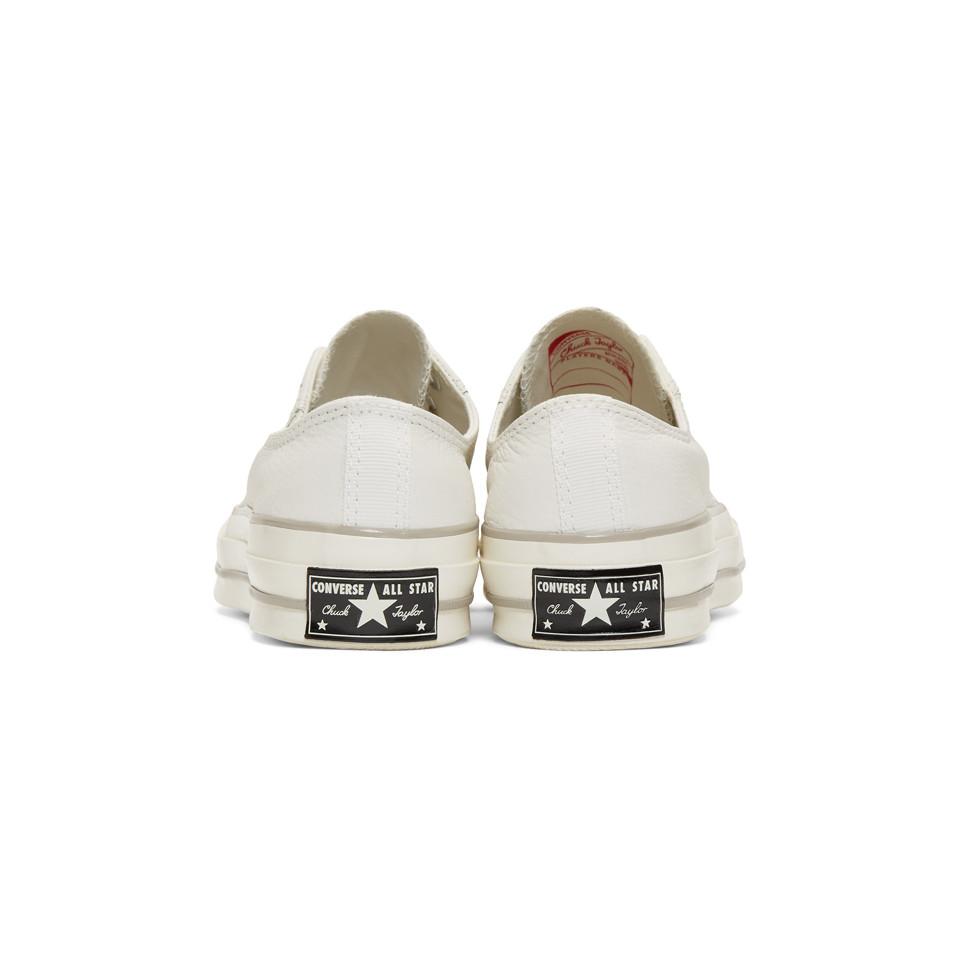 Low Converse Off White Release Converse Off-white Leather Chuck 70