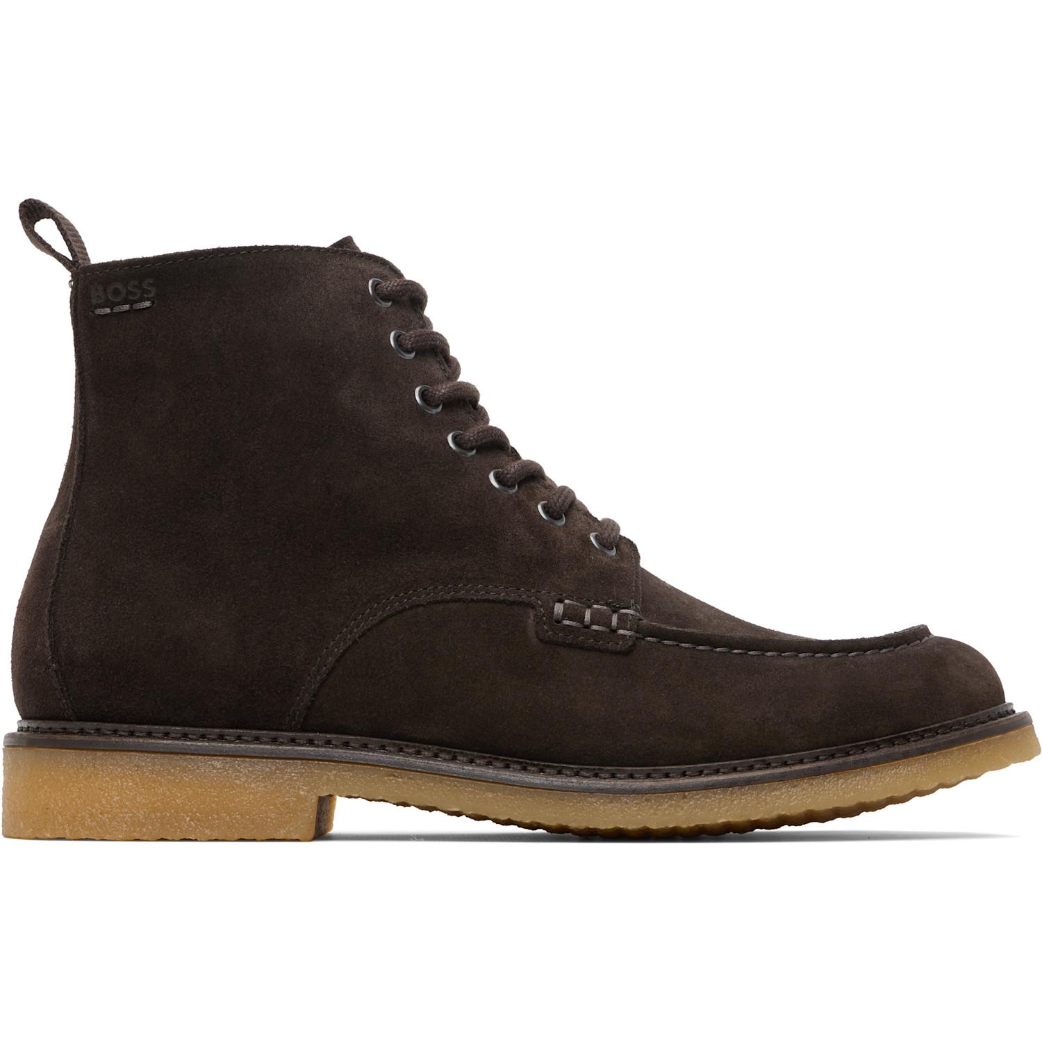Boss Boots Hugo Boss Tunley Halb Brown Lace Up Chukka Suede Hugo Boss - Coventry Suede Chukka Boots - Brown Hugo Boss main image 4