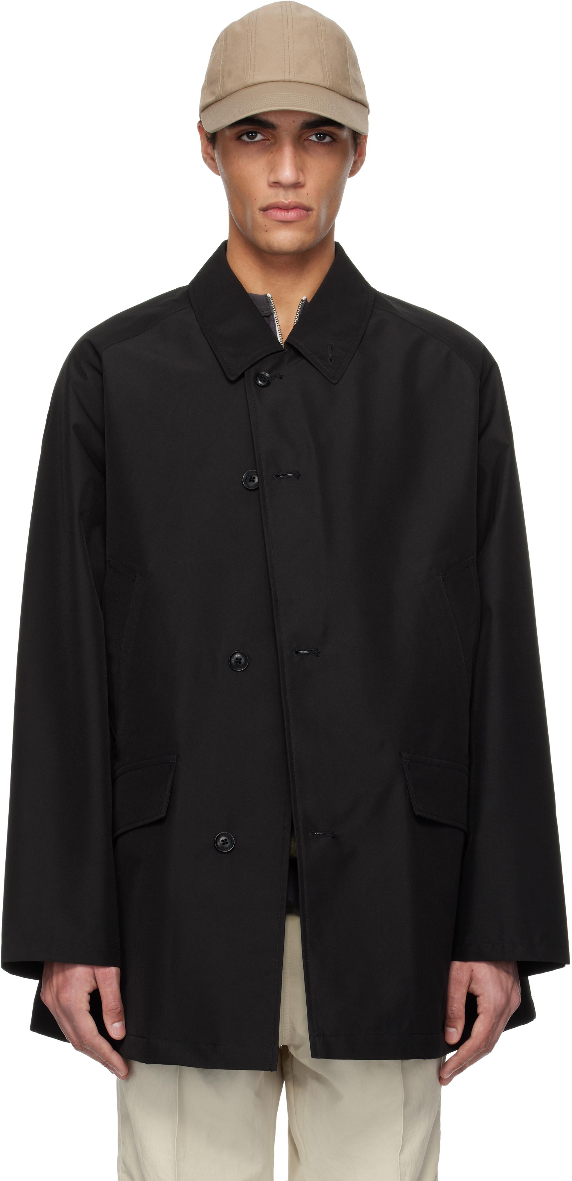 Nanamica 2L Gore-Tex Car Coat in Black for Men | Lyst UK