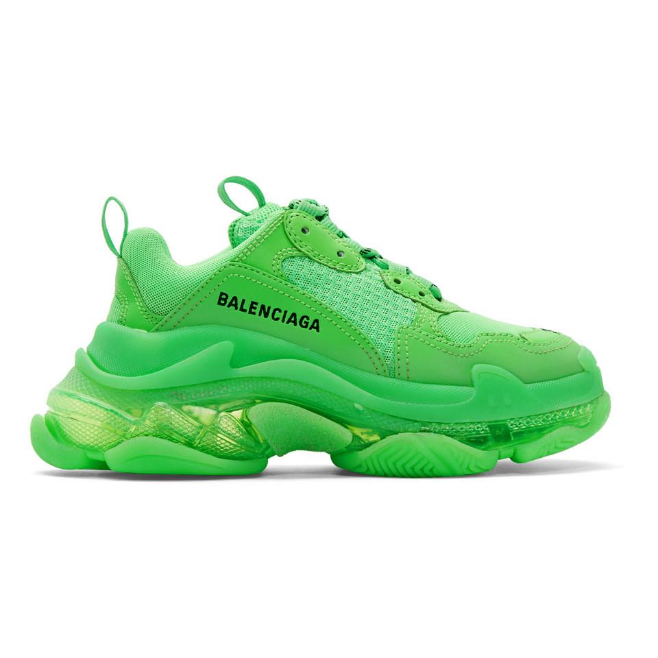 Balenciaga neon shoes price Clearance