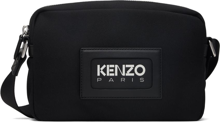 KENZO Paris Graphy Strap Bag in Black for Men Lyst UK