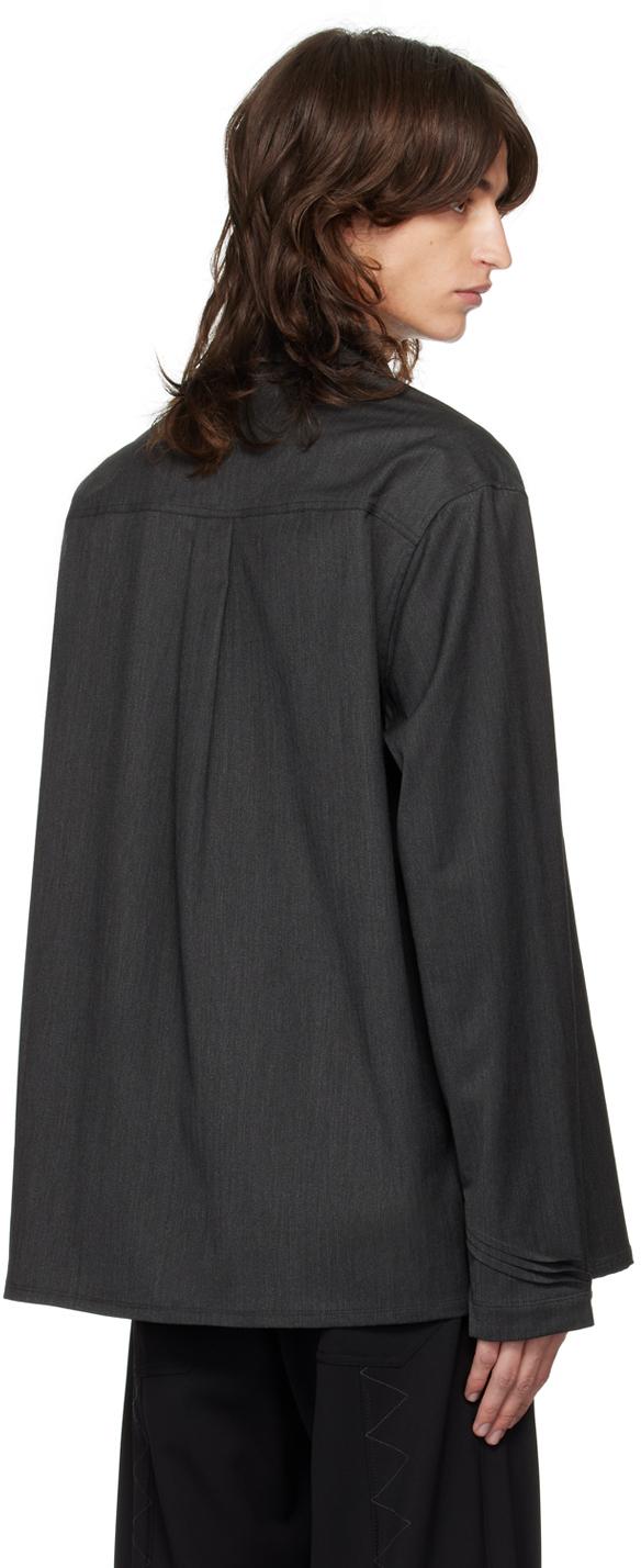 Kiko Kostadinov Jarocka Overshirt in Black for Men | Lyst
