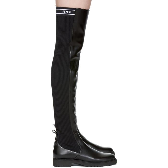 lug sole over the knee boots