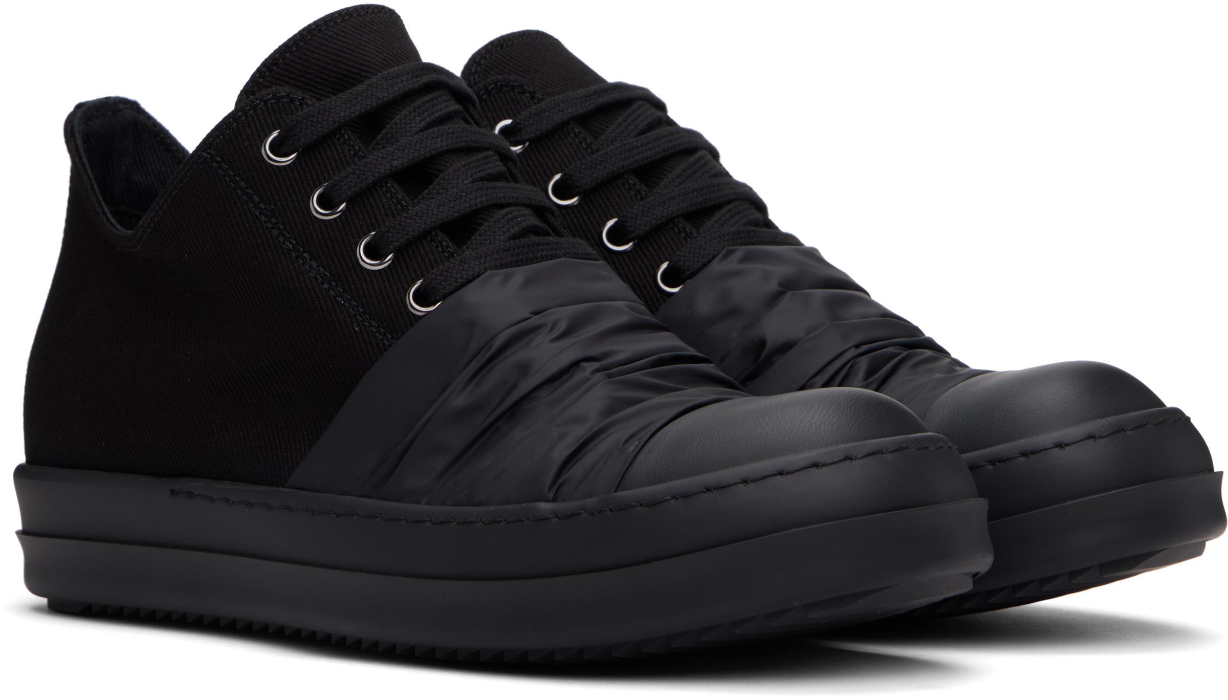 Rick Owens Hollywood Hustler Low Sneaks Sneakers in Black for Men 
