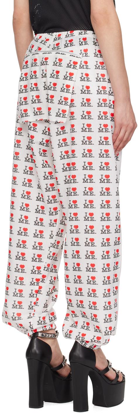 Ashley Williams 'I Heart Me' Lounge Pants in White | Lyst Ashley Williams 'I Heart Me' Lounge Pants in White | Lyst