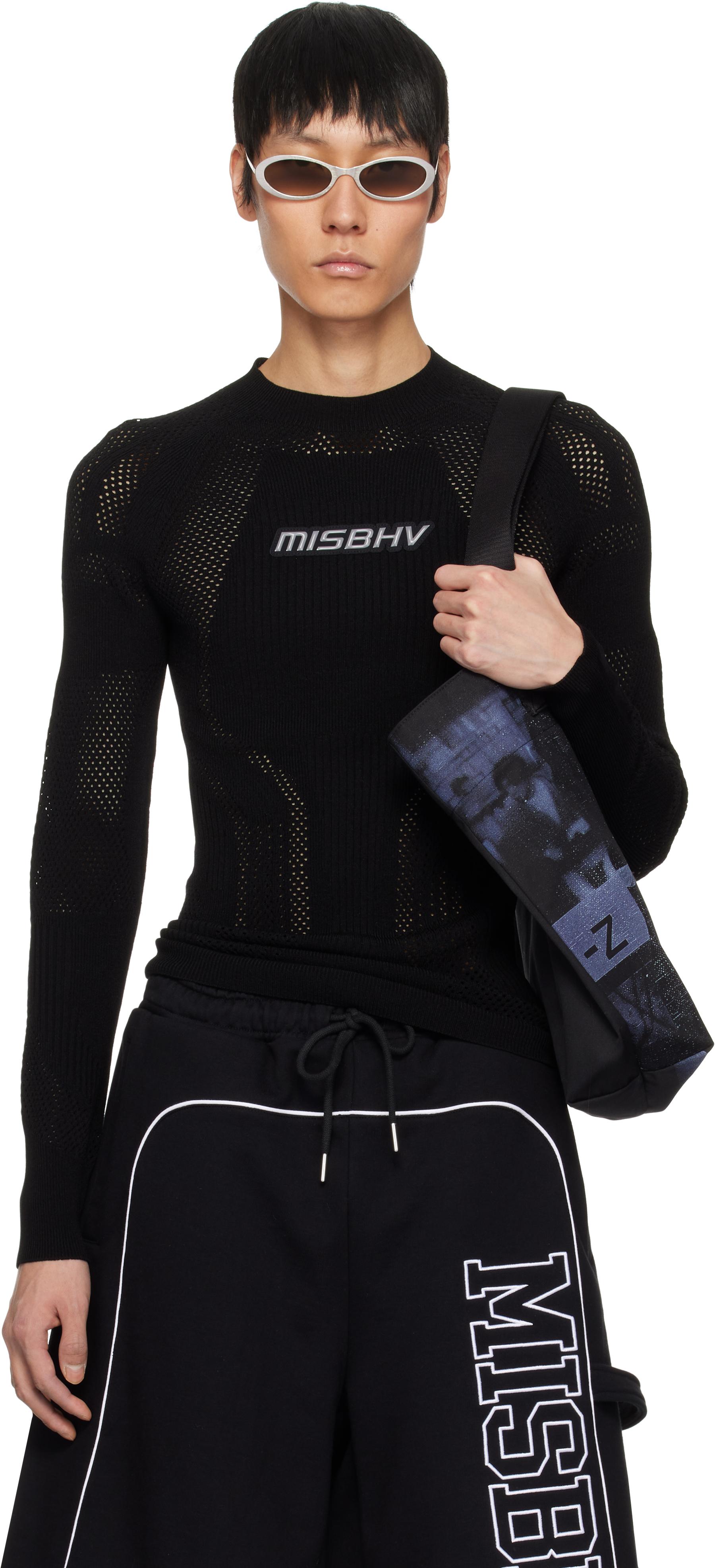 Misbhv＞＞＞Misbhv Active' 長袖Tシャツ Sport Active Wear Longsleeve Black
