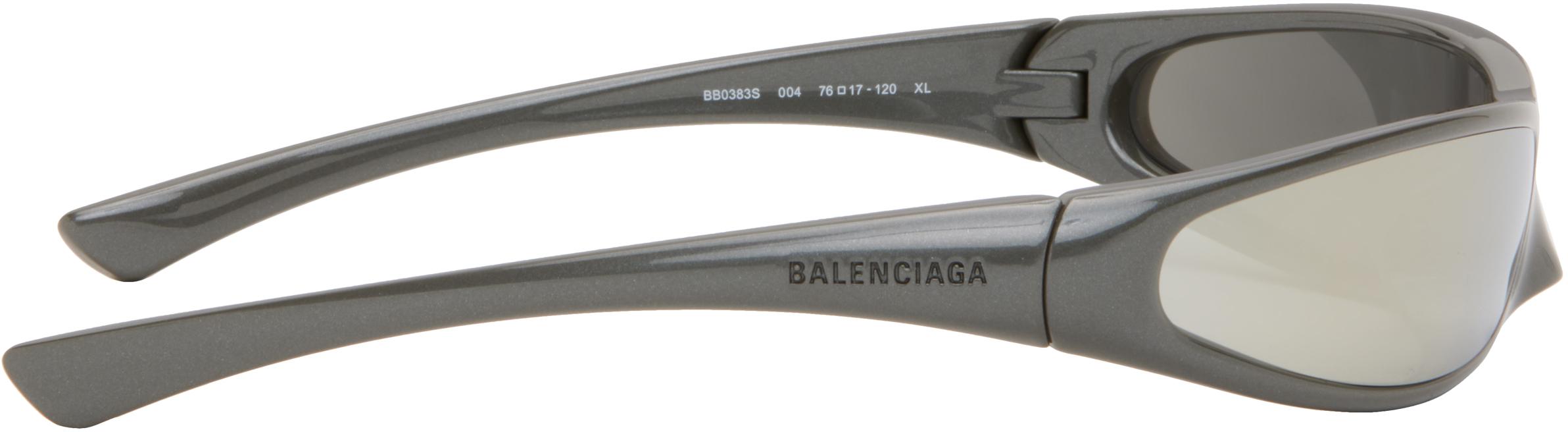 【送料&関税込】Balenciaga Blade Rect Bb0383s Sunglasses - U Blade Rectangle Sunglasses Red | The Webster