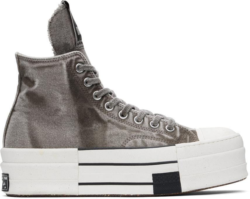 Rick Owens Converseエディション グレー Dbl Drkstar スニーカー 