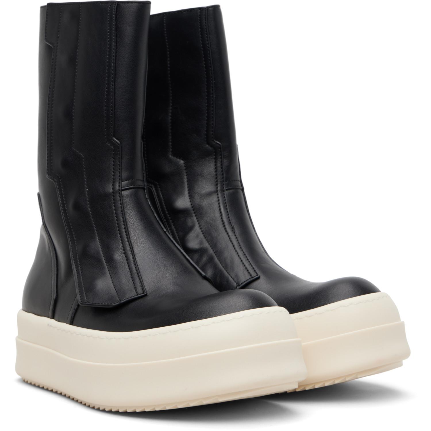 Rick Owens Temple Moto Turbogeo Sneakers in Black for Men | Lyst