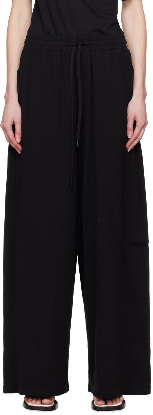 MM6 by Maison Martin Margiela レディース ブラック ドローストリング 