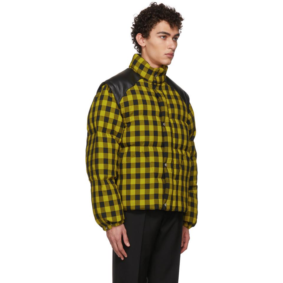 black and yellow gucci jacket