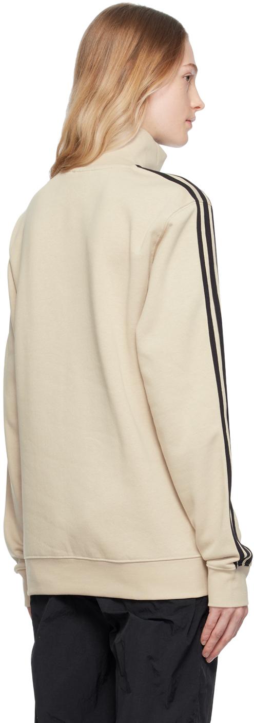 adidas Originals ハーフジップ スウェットシャツ ナチュラル | Lyst
